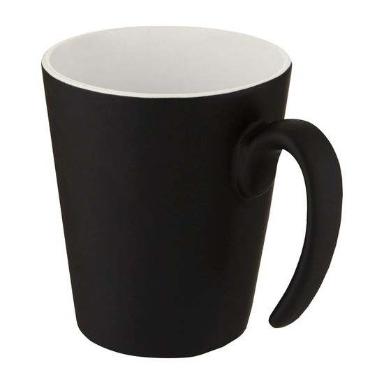 Oli керамическая кружка объемом 360 мл с ручкой (Белый)