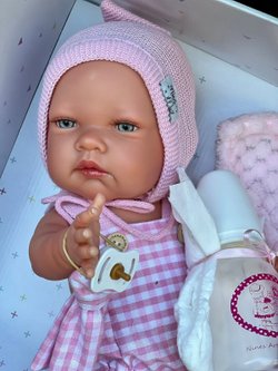 Кукла Реборн Nines 45см Rubi виниловая (N0202)