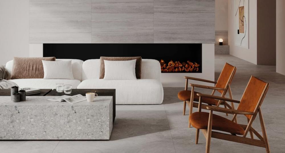 VitrA StoneSystem Боргония Линейный Серый 60x120