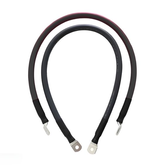 Силовой кабель 16 мм от Инвертора до АКБ под болт М8/М8 750мм, фото №920602391