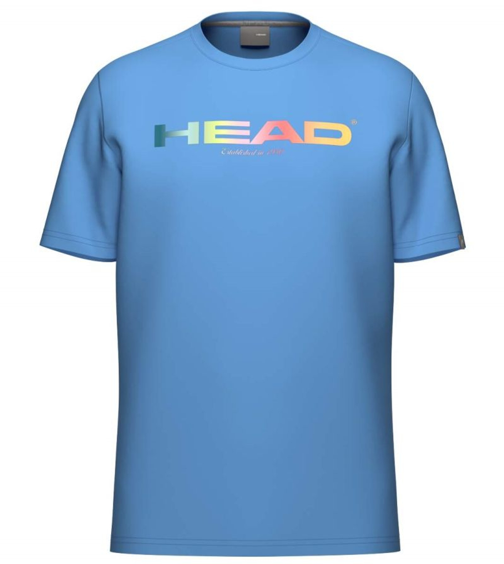 Детская теннисная футболка Head Jr Rainbow - blue