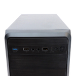 Корпус TESLA 3241U3BF, Без БП, ATX, чёрный, 1xFAN, 2xUSB2, 1xUSB3 (TSL-3241U3-BF)