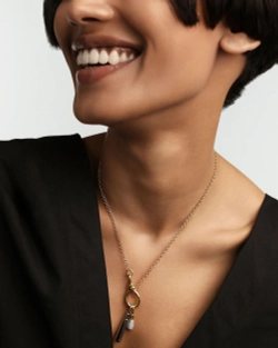 Подвеска Pav Drop серебро 925 пробы покрытое золотом