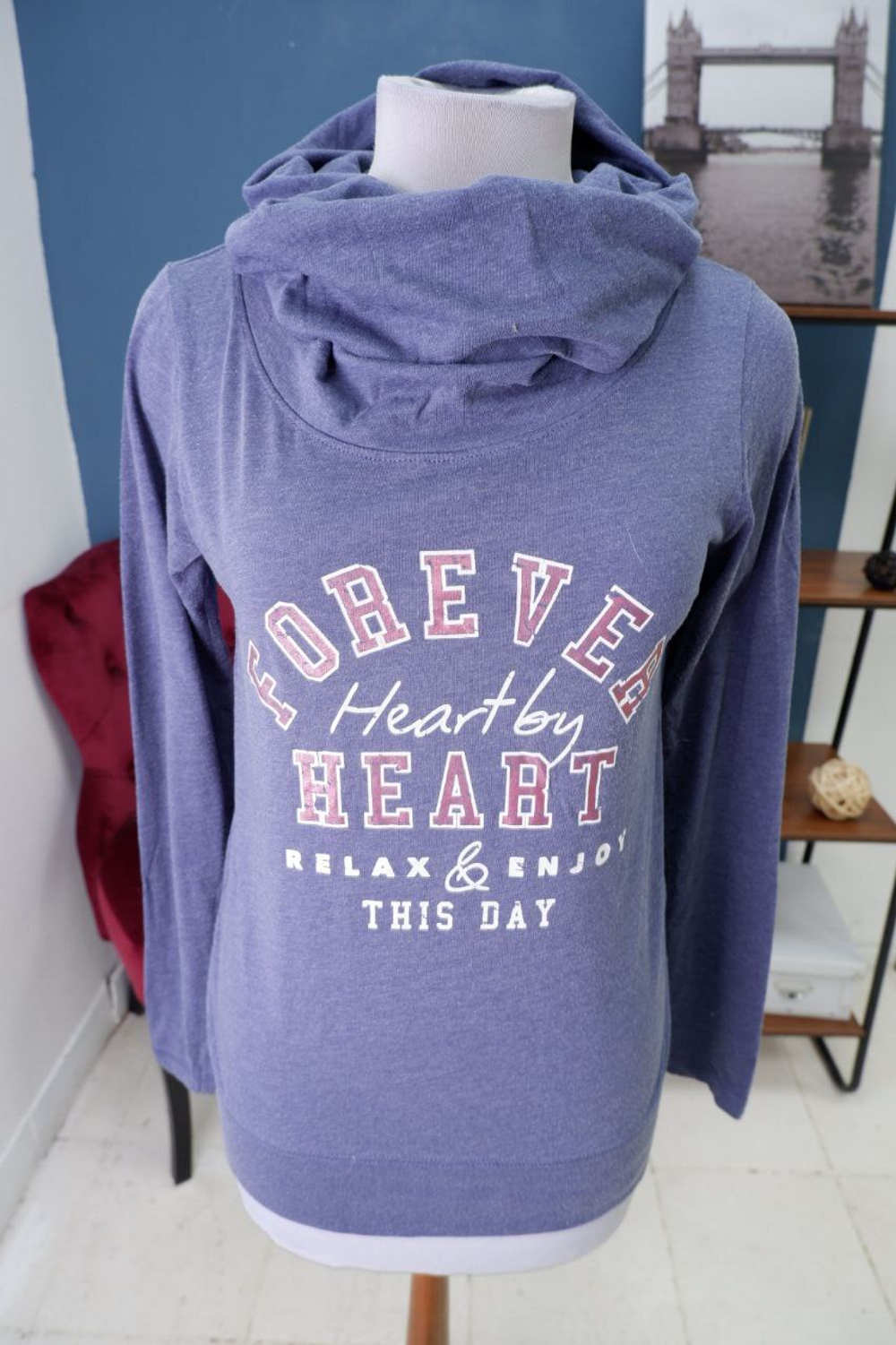 Джемпер Colours of the World с принтом 46 размер