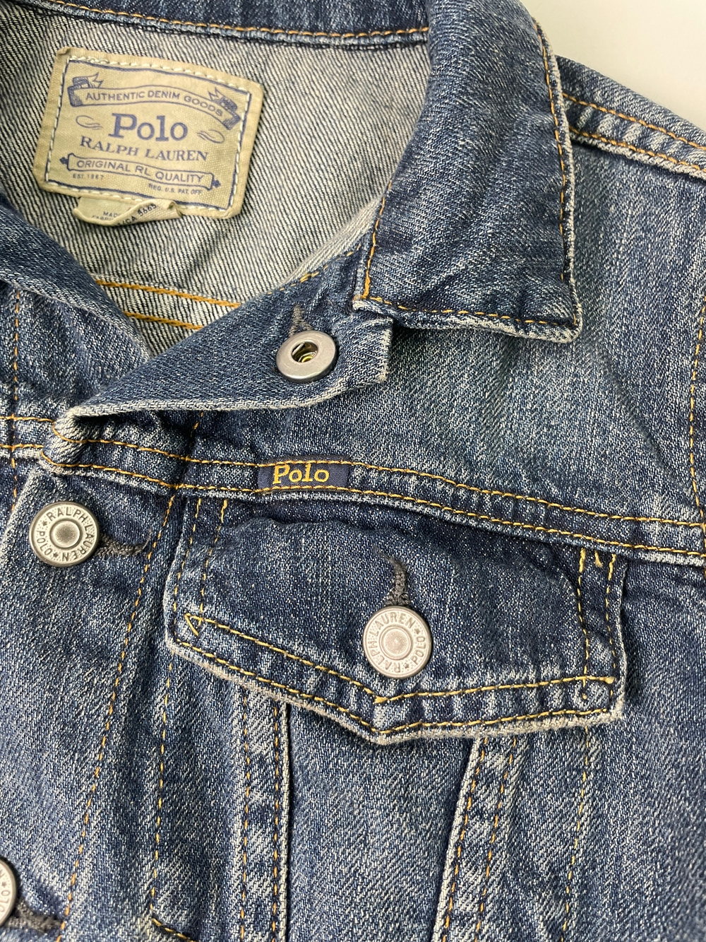 Джинсовая куртка Polo Ralph Lauren