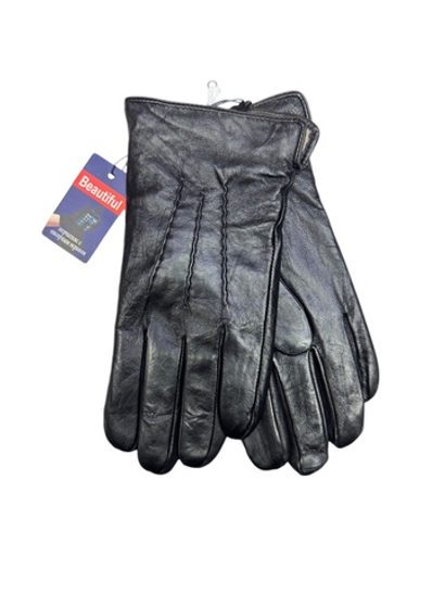 Перчатки. Мужские. Материал верха: Кожаные. Подклад: Трикотаж-шерсть.5 шт в упаковке.