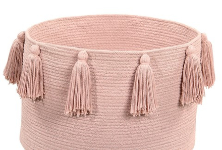 Корзина Lorena Canals Tassels Vintage Nude (30 x Ø45 см)