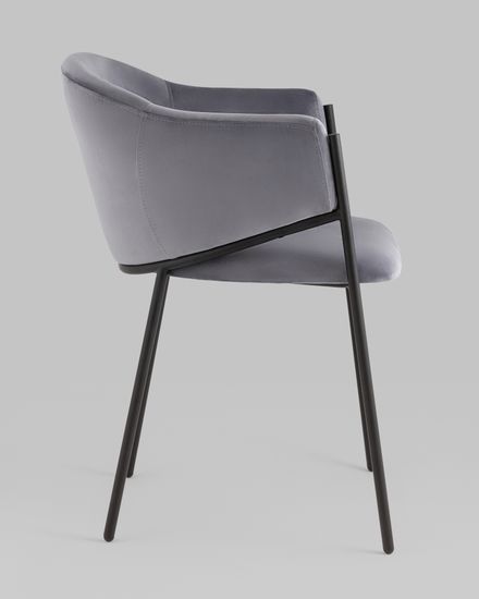 Стул Sid велюр серый