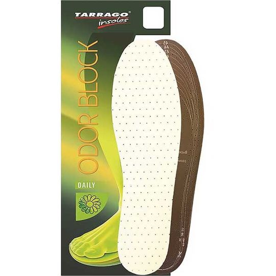 Стельки Tarrago Odor Block латексные с активированным углём [р.35-45]