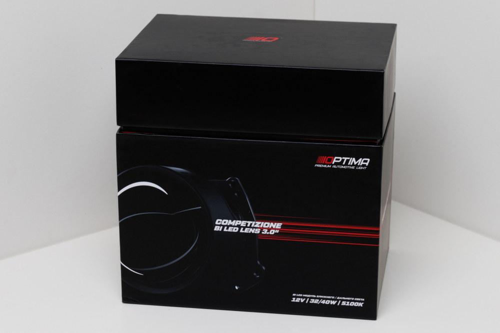 Optima Bi-LED Lens Competizione 3.0" 5100K 12V
