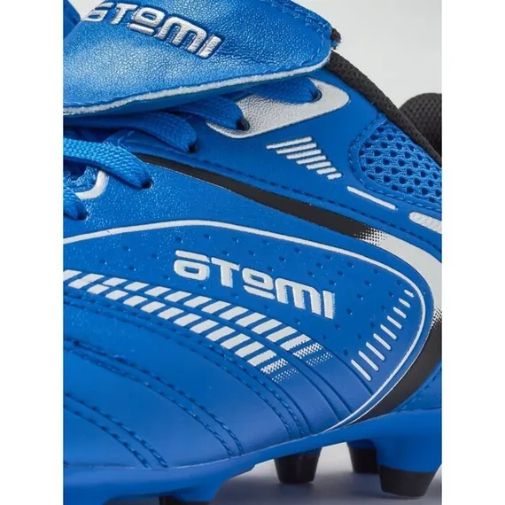Бутсы футбольные Atemi SD300 MSR, синтетическая кожа, цвет голубой, размер 43