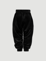 Велюровые брюки оверсайз Mjölk Black