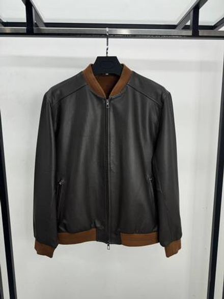 Кожаный бомбер Loro Piana
