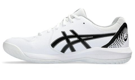 Мужские кроссовки теннисные Asics Gel-Dedicate 8 - white/black