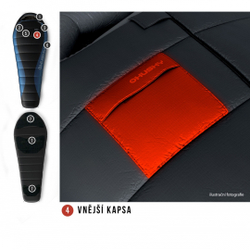 Пуховый спальный мешок Husky Drape -20