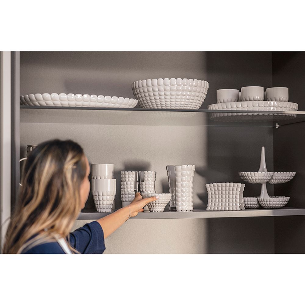 Чаша Tiffany, 300 мл, серо-бежевая