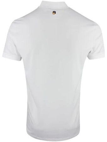 Мужское теннисное поло BOSS TOC Spin - white