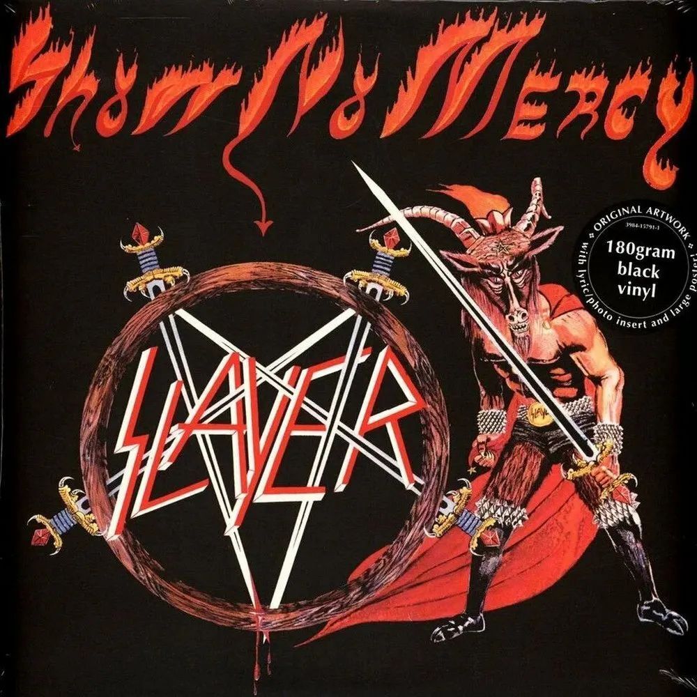 Slayer. Show No Mercy (LP) Новая запечатанная виниловая пластинка