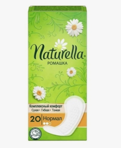 ПРОКЛАДКИ ЕЖЕДНЕВНЫЕ NATURELLA РОМАШКА НОРМАЛ 20ШТ