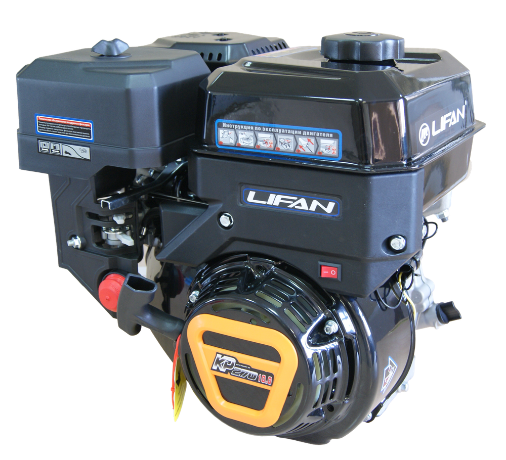 Двигатель LIFAN KP270 (4х такт, 10 л.с., вал 20мм)