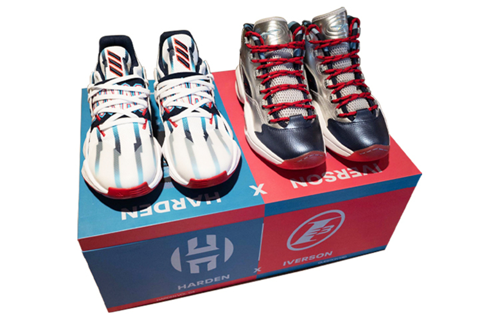 Кроссовки Adidas Harden X Reebok Iverson