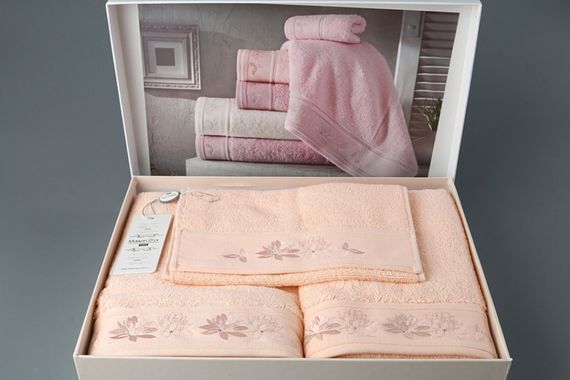 Набор полотенец  ALICE  3пр. Maison Dor (Турция)