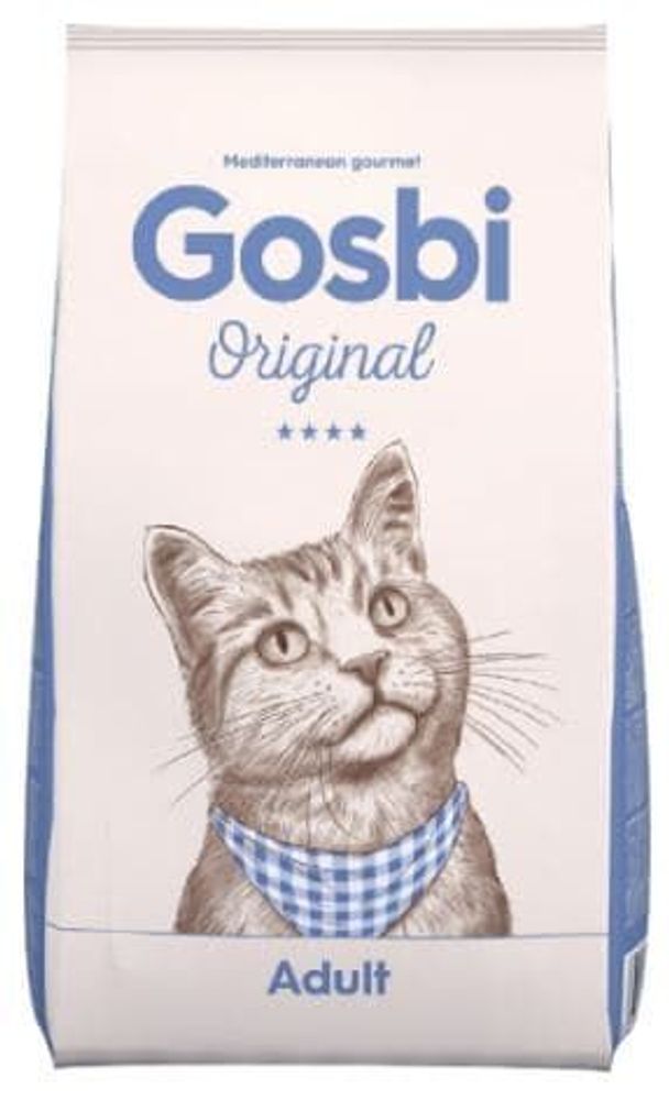 Gosbi 1кг ORIGINAL корм для взрослых кошек