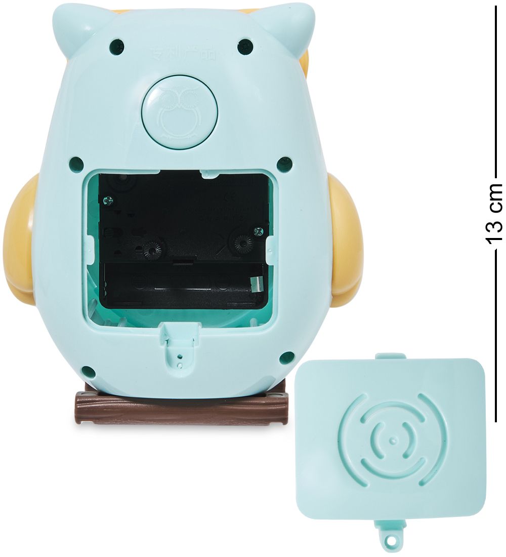 GAEM Art CL-61/3 Будильник «Сова» голубой