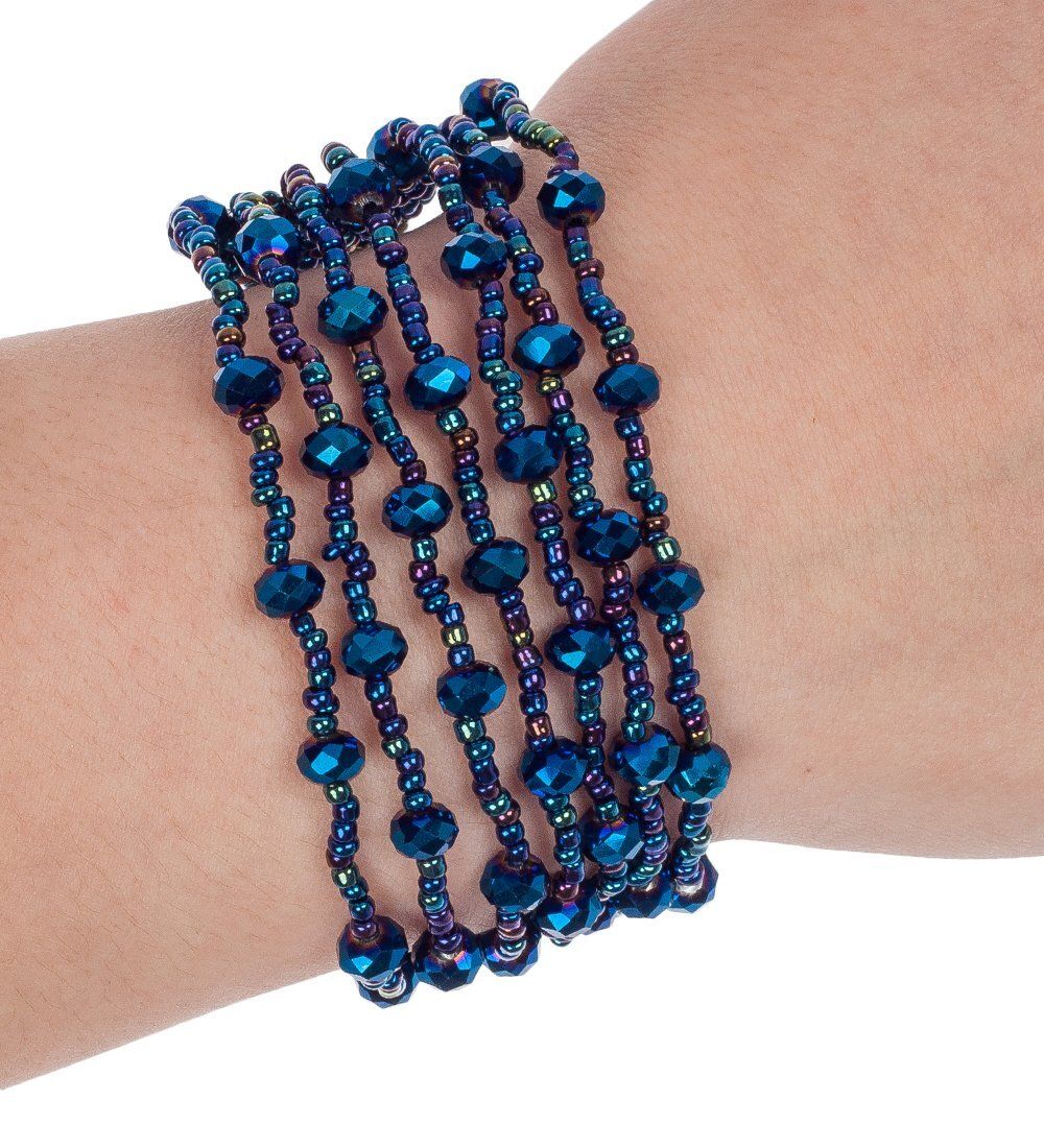 Y-BB026 Браслет из бисера и бусин «Кружево»