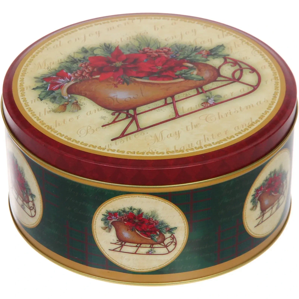 Банка жестяная «Сказочный Сани» 1400мл 16,5*7,3см