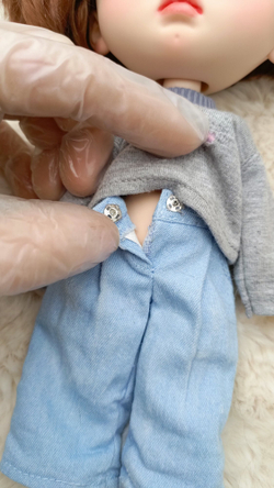 Джинсы для куклы Ева (Куан)