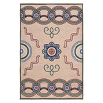 Ковер из хлопка по мотивам эвенских орнаментов из коллекции cultural heritage, 160х230 см