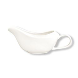 Соусник 160 мл 16,5*6,5 см с ручкой белый фарфор P.L. Proff Cuisine [6]