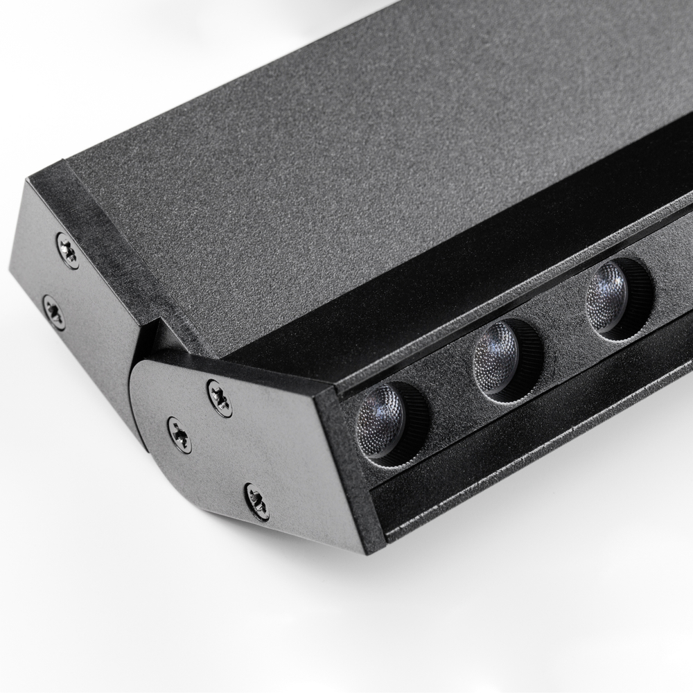 259037 Светильник 48V поворотный д/трека UNO LED 12W 800LM 24G ЧЕРНЫЙ МАТОВЫЙ 3000K