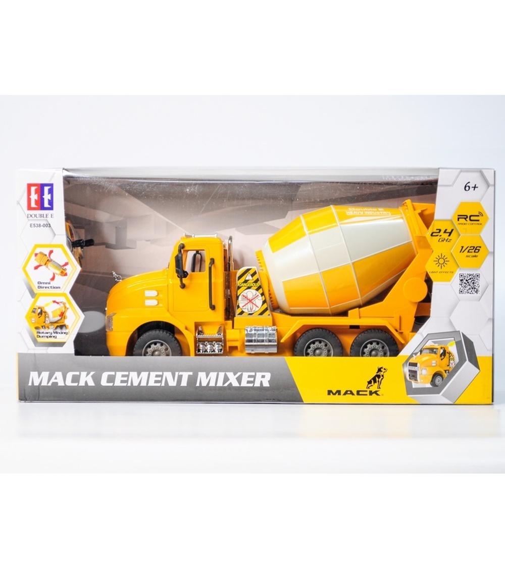 Радиоуправляемый бетоновоз Double Eagle MACK 1/26 2.4G RTR