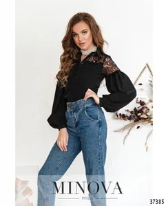 Рубашка 1064-черный Minova