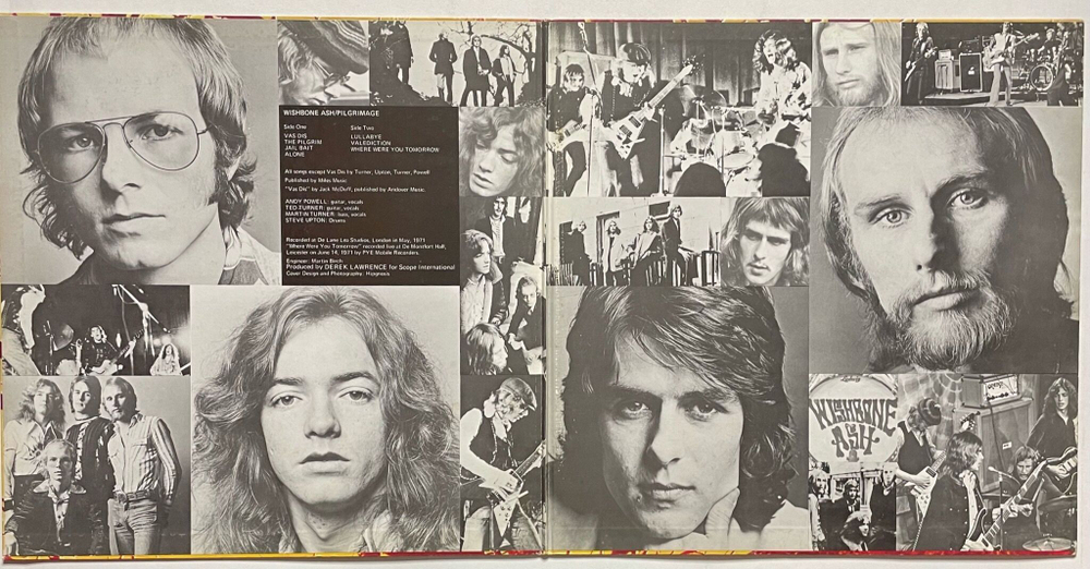 Винтажная виниловая пластинка LP Wishbone Ash Pilgrimage (Japan 1976) (No Obi) Lullaby