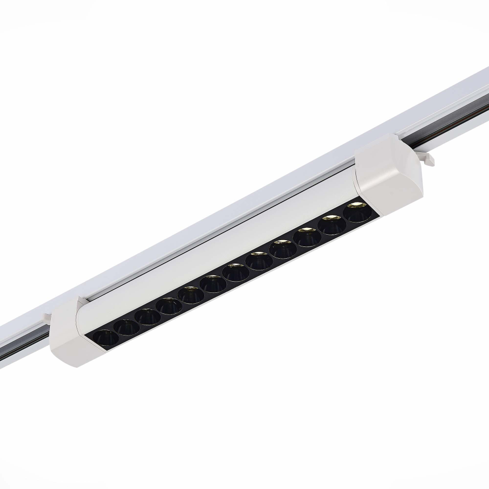 ST367.536.20 Св-к трек. Белый LED 1*20W 3000K 1 750Lm Ra&gt;90 36° IP20 L387xW49xH54 170-240V Однофазная трековая система