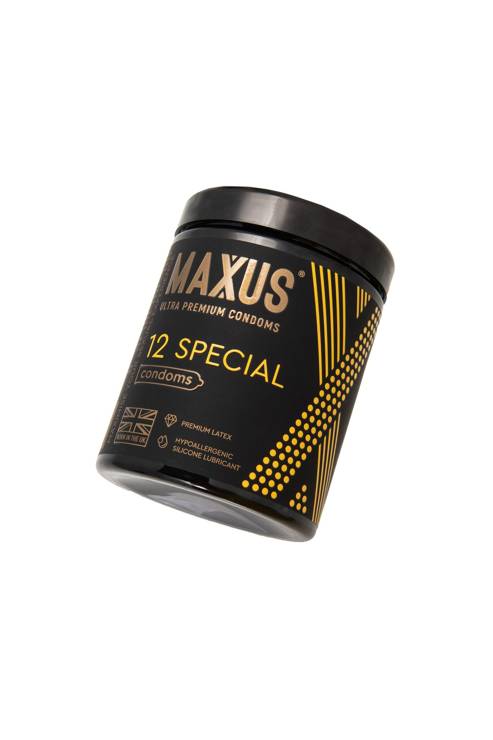 Презервативы MAXUS Special с точками и рёбрами – 12 шт