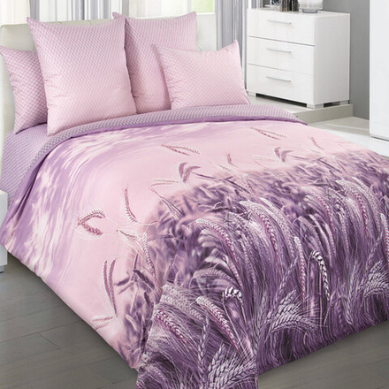 Комплект постельного белья "ВЛ. УТРЕННИЕ ЛУЧИ", перкаль, 100% хлопок.