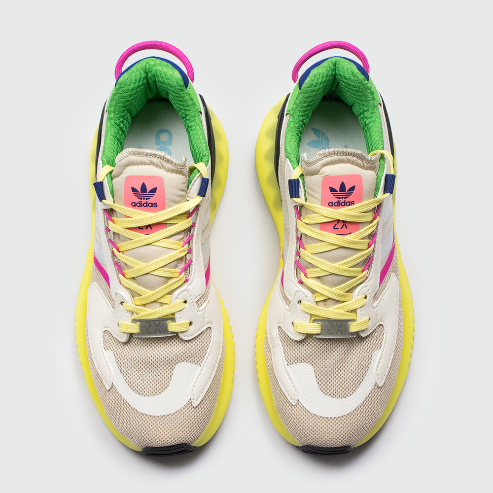 Кроссовки Adidas ZX 5K Boost Wmns Yellow Mix