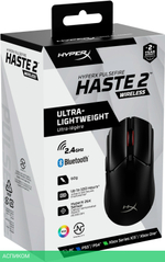 Мышь HyperX Pulsefire Haste 2 черный (6N0B0AA)