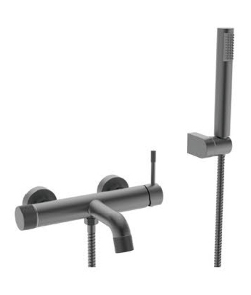 403531-G Смеситель од. для ванны кор. (ГРАФИТ) ViEiR (8/1шт)