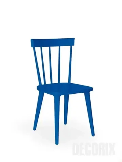 Краска синяя в баллончике глянцевая акриловая DECORIX - эмаль аэрозольная для любых поверхностей 520 мл