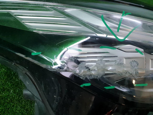 Битая Фара правая EXEED VX (2021-2024) LED