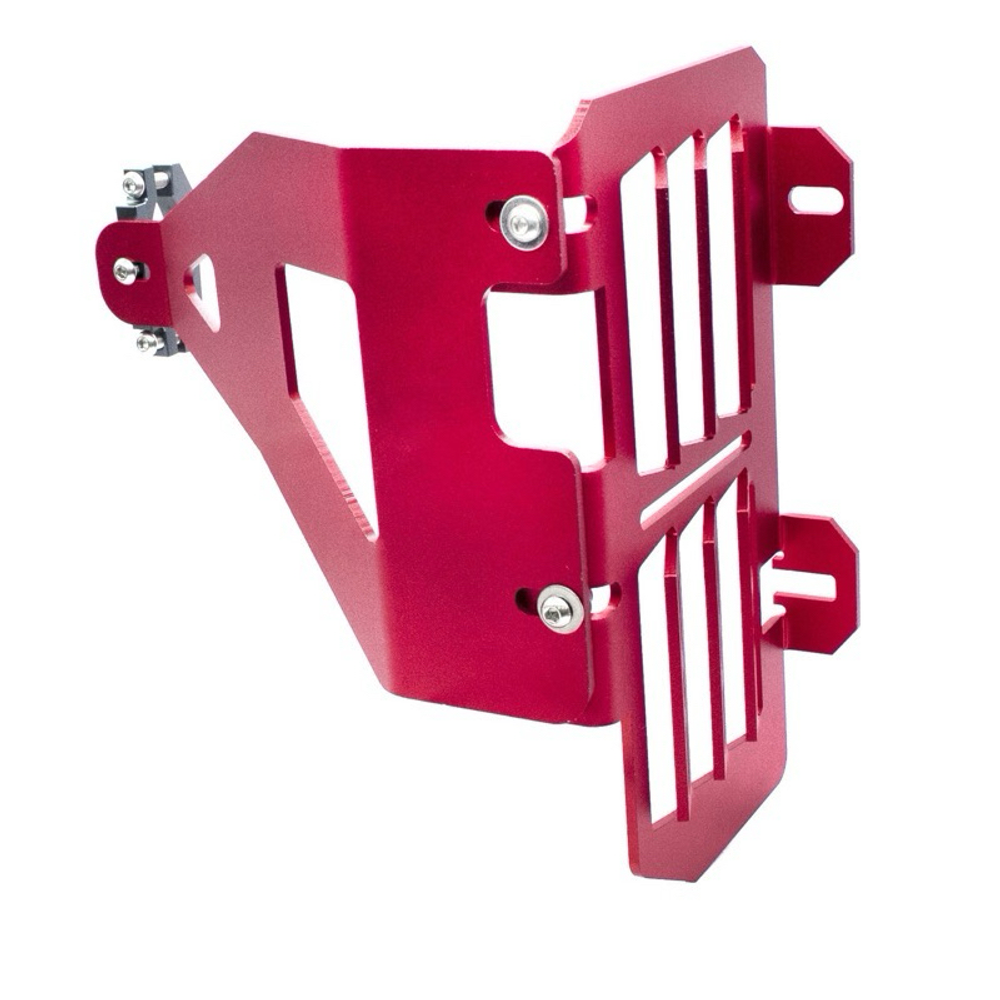 Radiator guard for Honda CRF300L (no brand) with side bracket reinforcement (2021-Up)