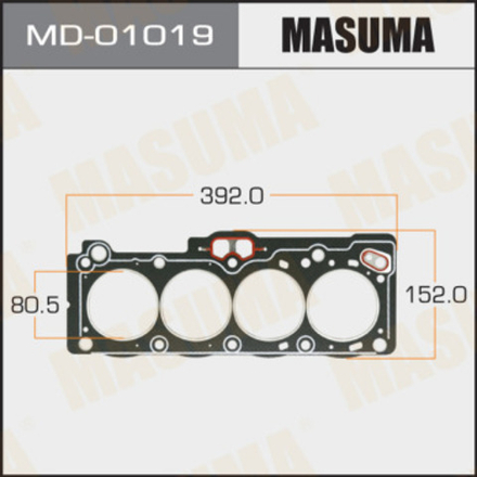 Прокладка ГБЦ Masuma MD-01019 (11115-15072)