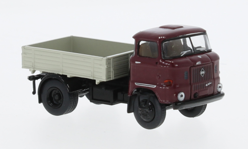 Грузовик IFA W 50, темно-краный/серый, 1965, 1:87