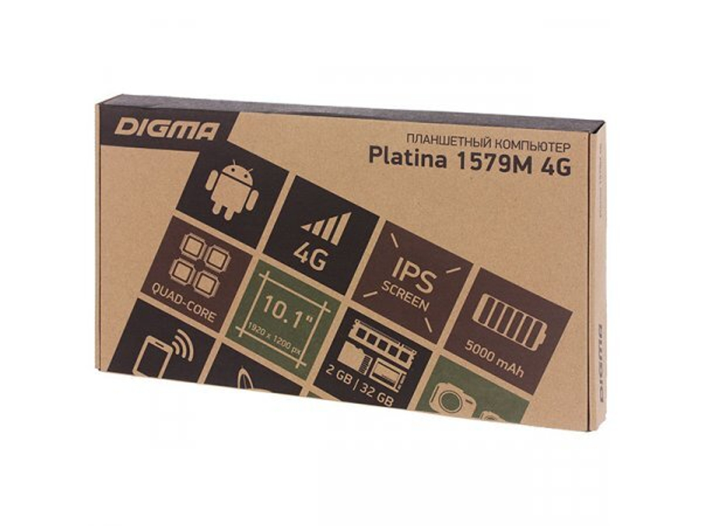 Планшет Digma Platina 1579M 10.1 32Gb LTE Black (NS1800ML)