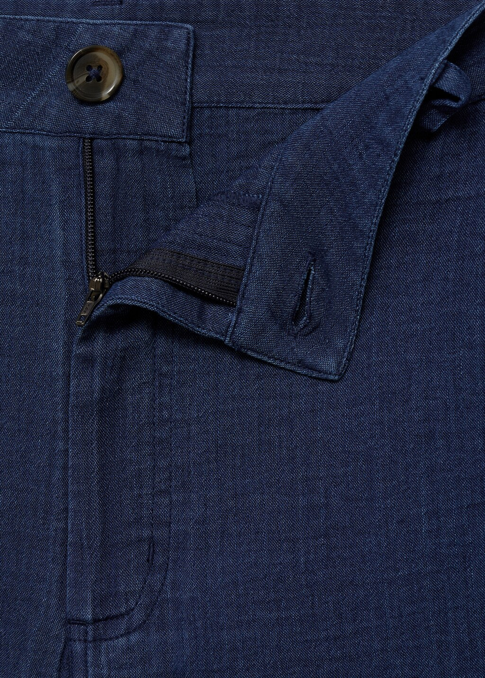 Струящиеся джинсовые брюки с высокой талией